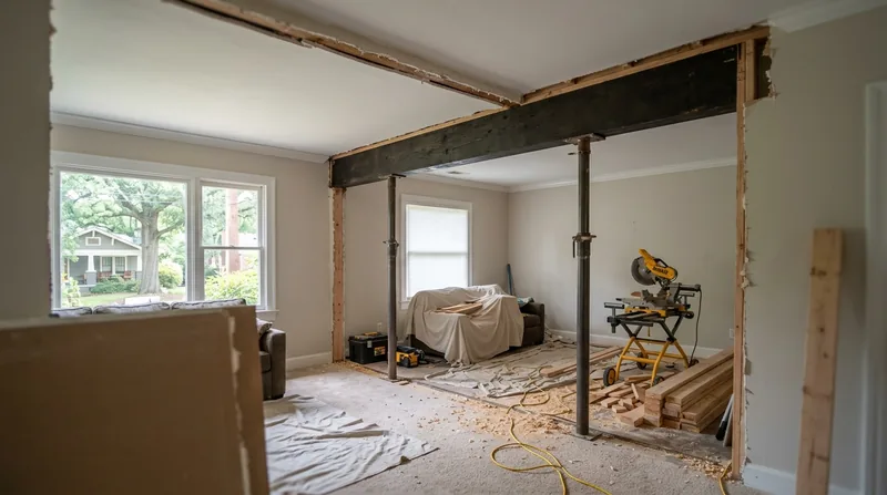 Beam Replacement & Load-Bearing Wall Removal Atlanta